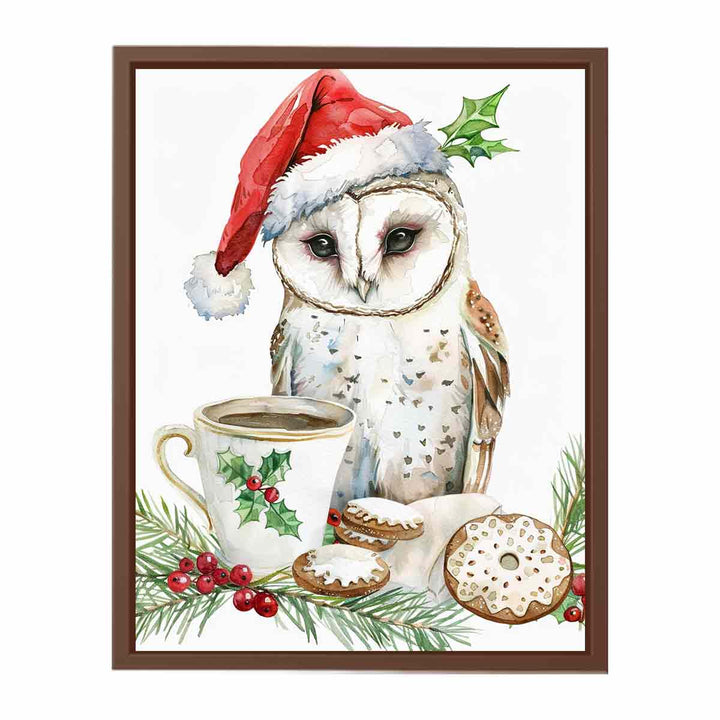 Festive Owl   Poster