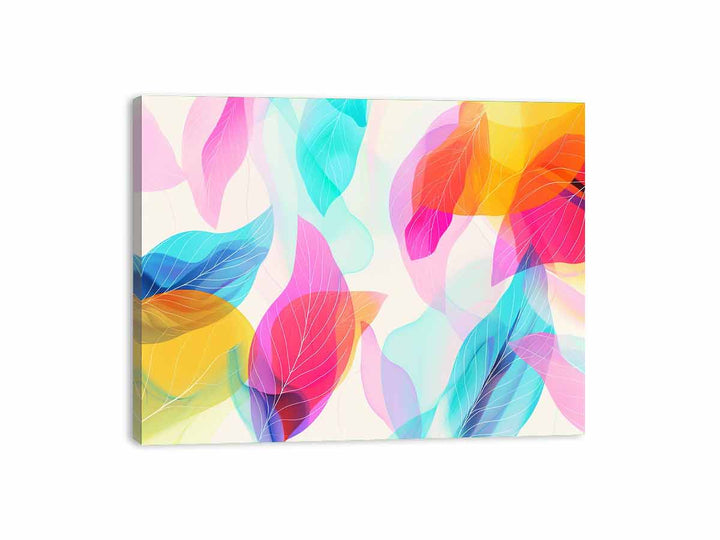 Abstract Leaves  Canvas Print