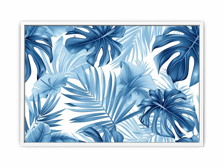 Tropical Leaves  Framed Print