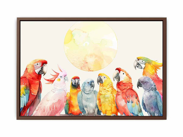 Parrot Meeting  Poster