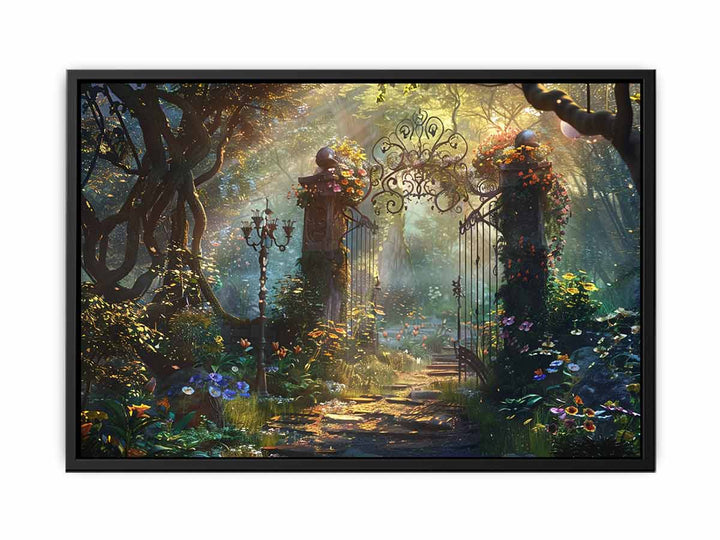 Garden Gate   Painting