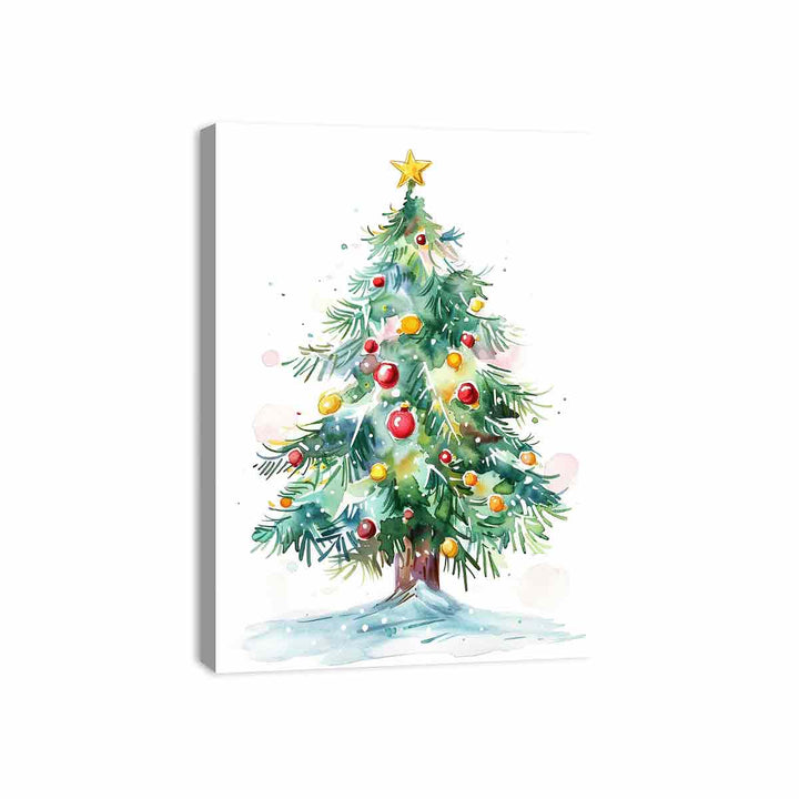 Christmas Tree  Canvas Print