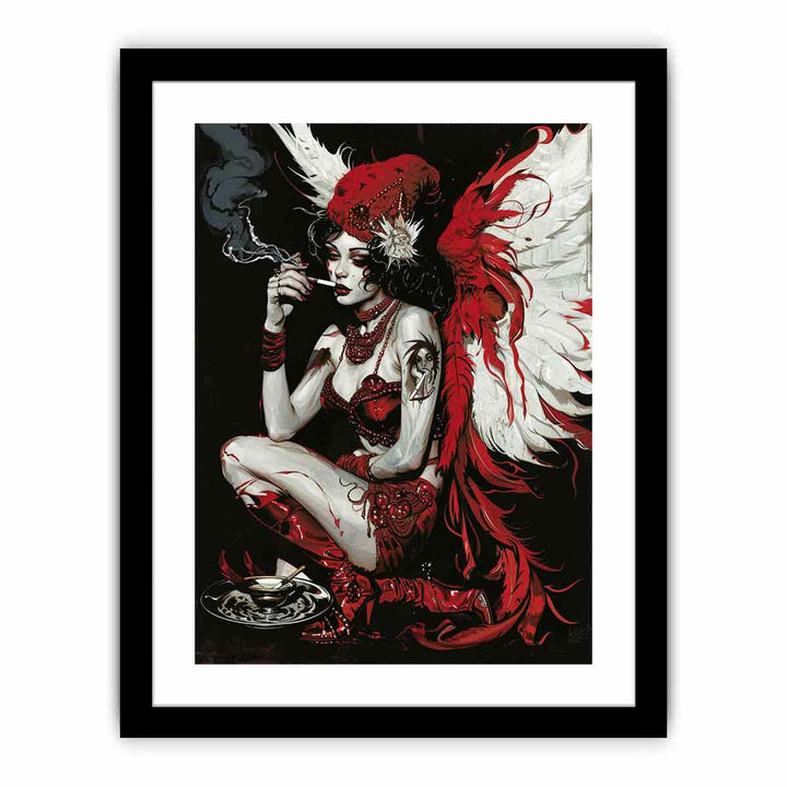 Falen Angel  Art Print