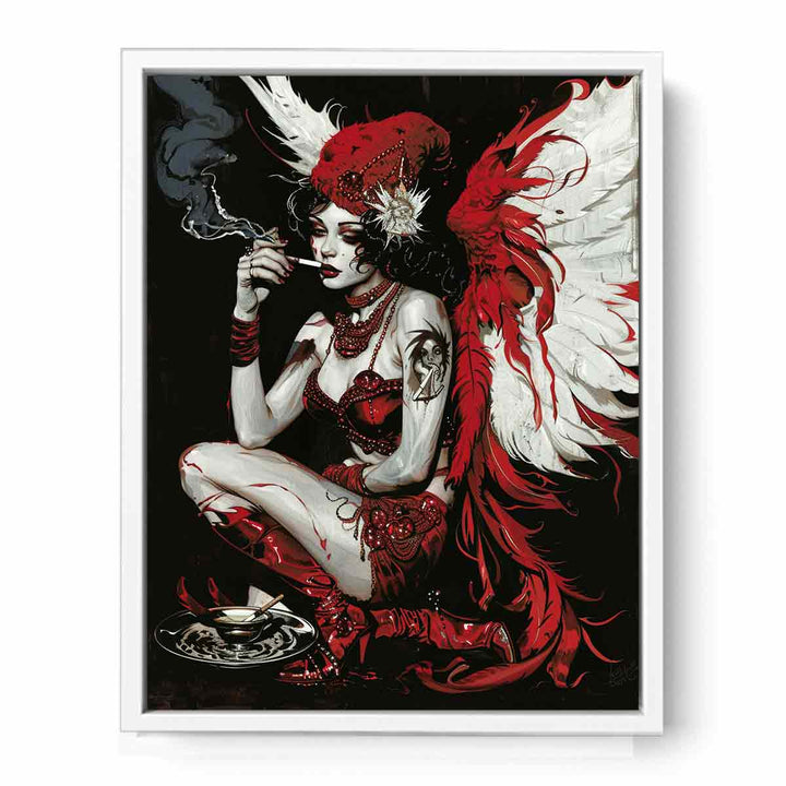 Falen Angel Framed Print