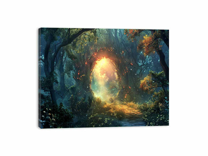 Mystical Forest  Canvas Print