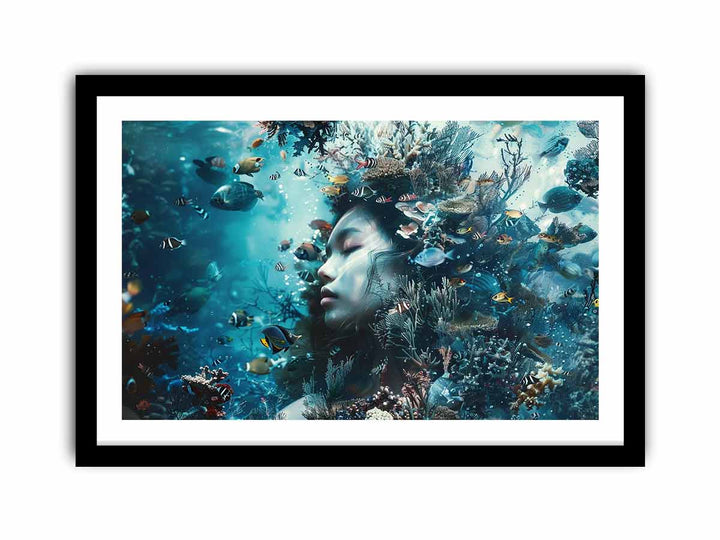 Undersea Meditation  Art Print