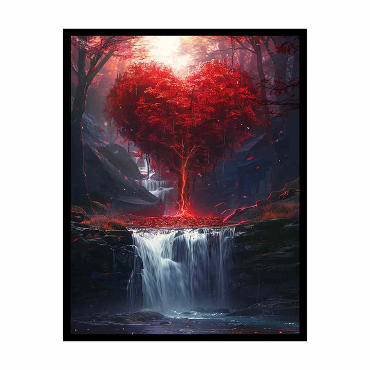 Heart Tree  Painting