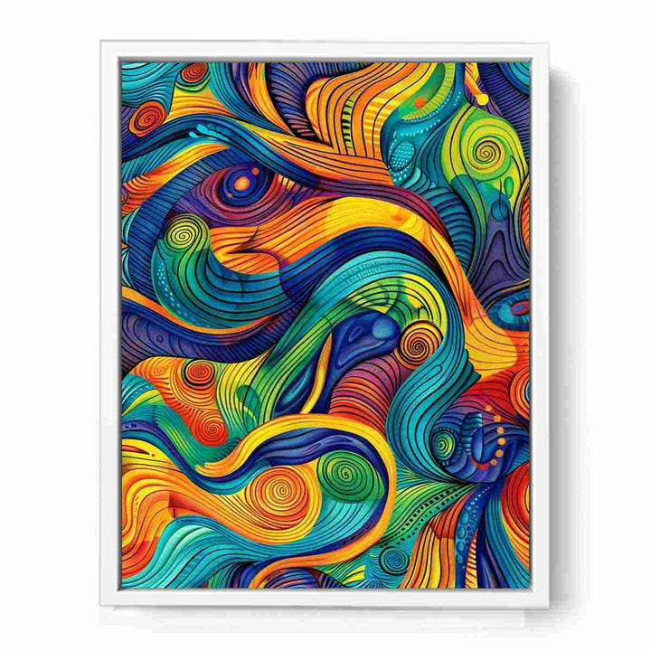 Colorfull  Framed Print