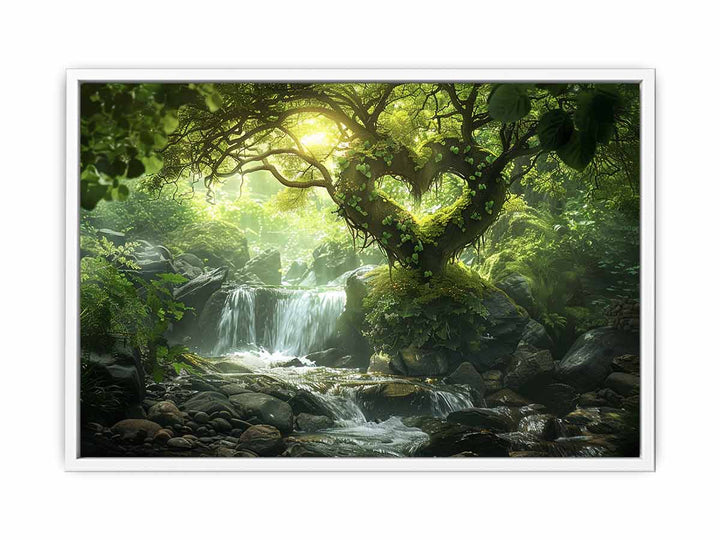 Mystical Forest  Framed Print