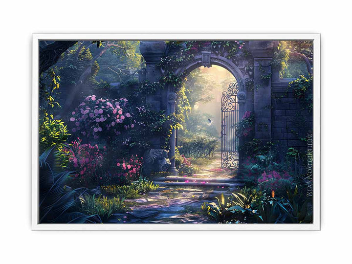 Garden Gate  Framed Print