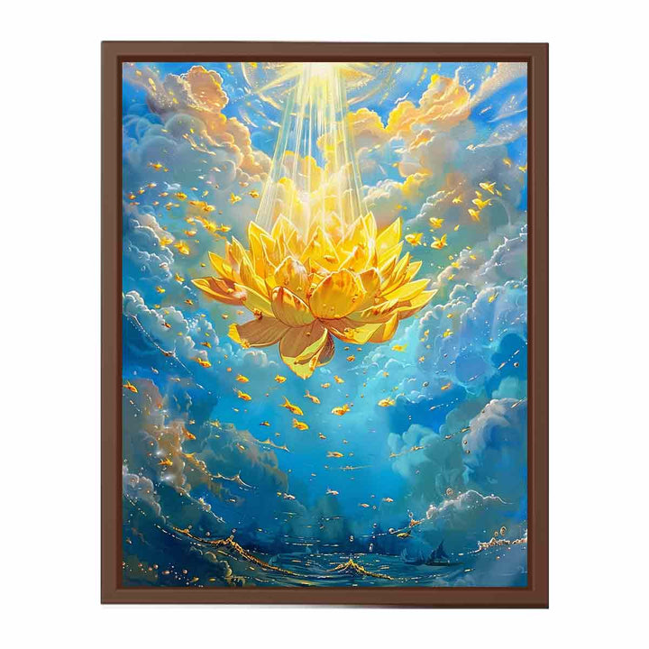 Yellow Lotus  Poster