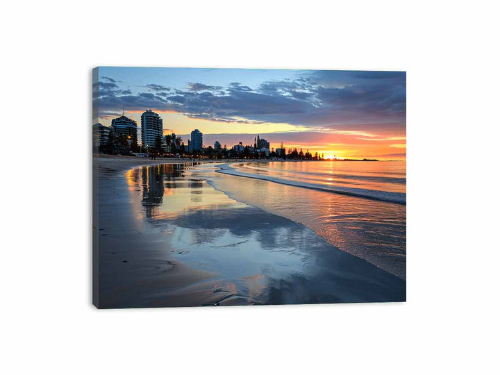 Glenelg Beach  Canvas Print