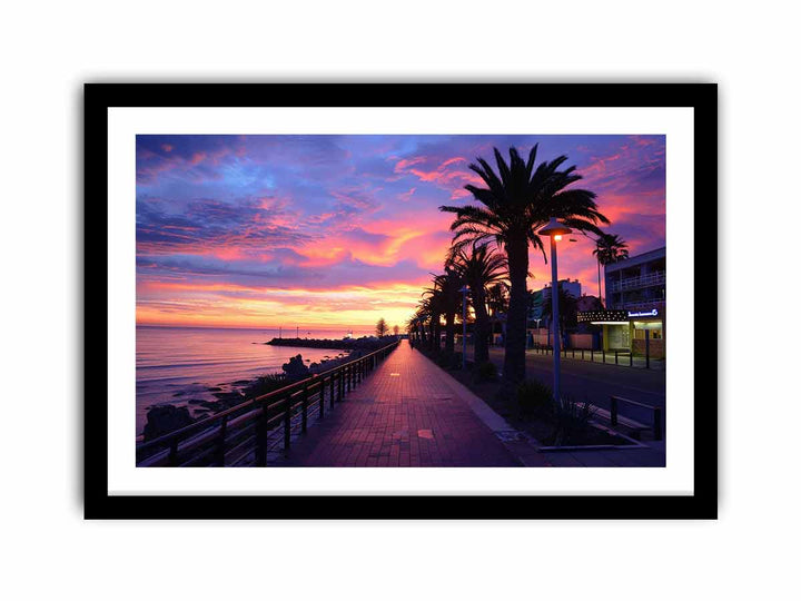 Glenelg Beach   Art Print