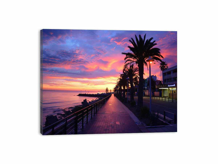 Glenelg Beach  Canvas Print