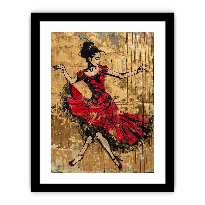 Dancing Flame  Art Print