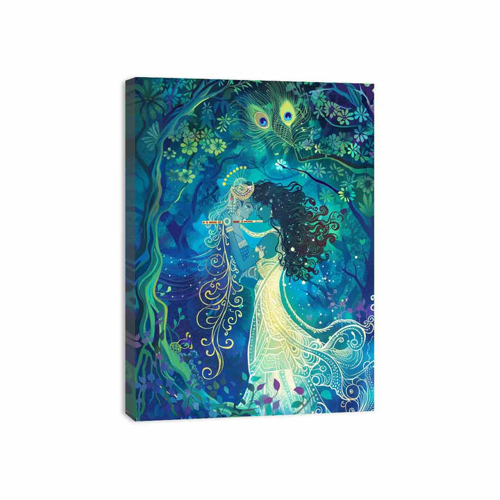 Divince Couple Canvas Print