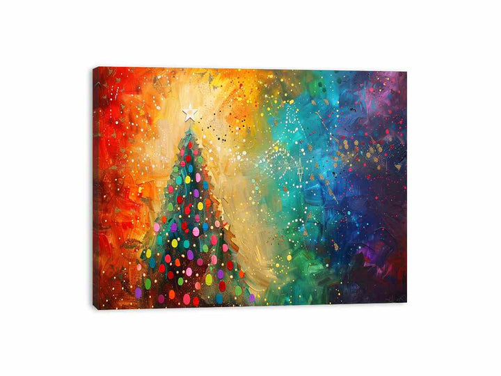 Christmas Tree Canvas Print