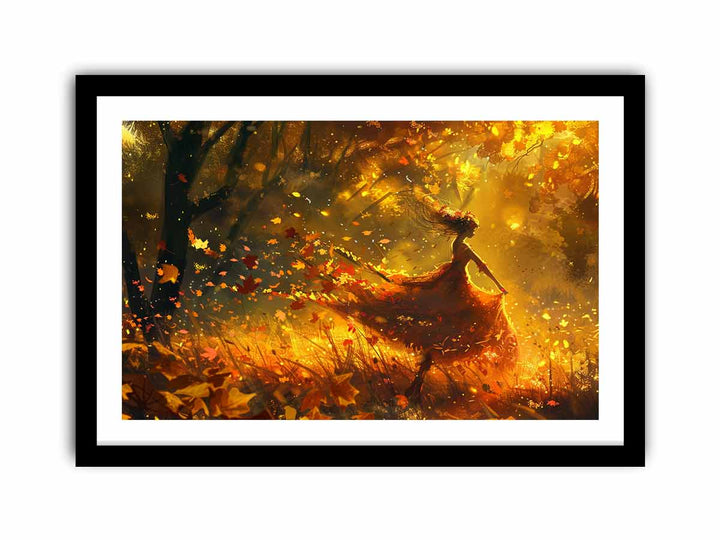 Autum Happiness  Art Print