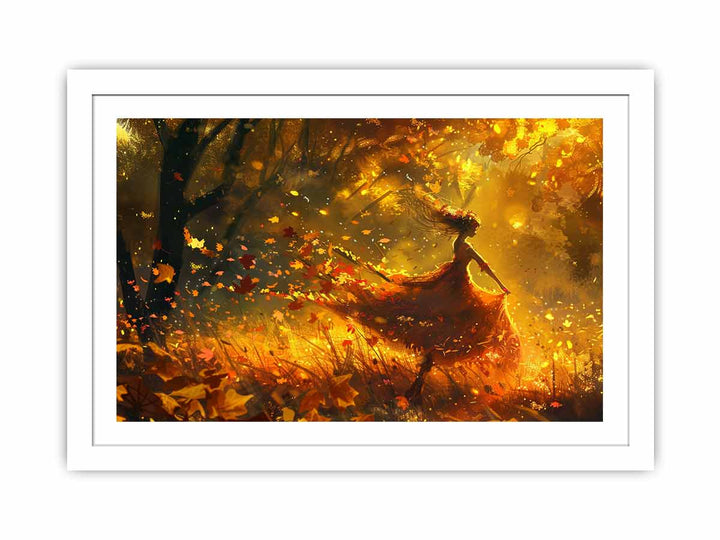 Autum Happiness Streched canvas