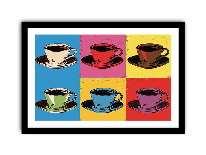 Coffee Cups   Art Print