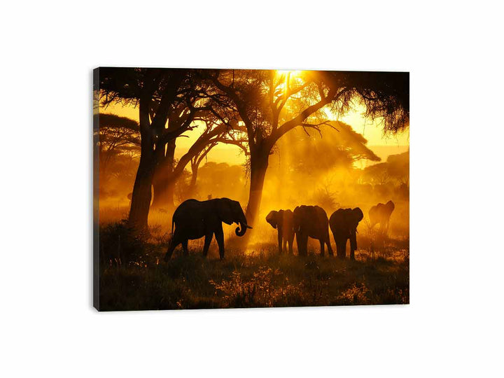 Jungle Safari Canvas Print