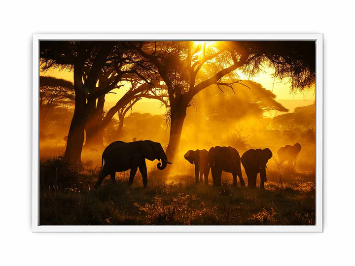 Jungle Safari Framed Print