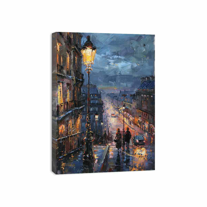 Street Walk  Canvas Print