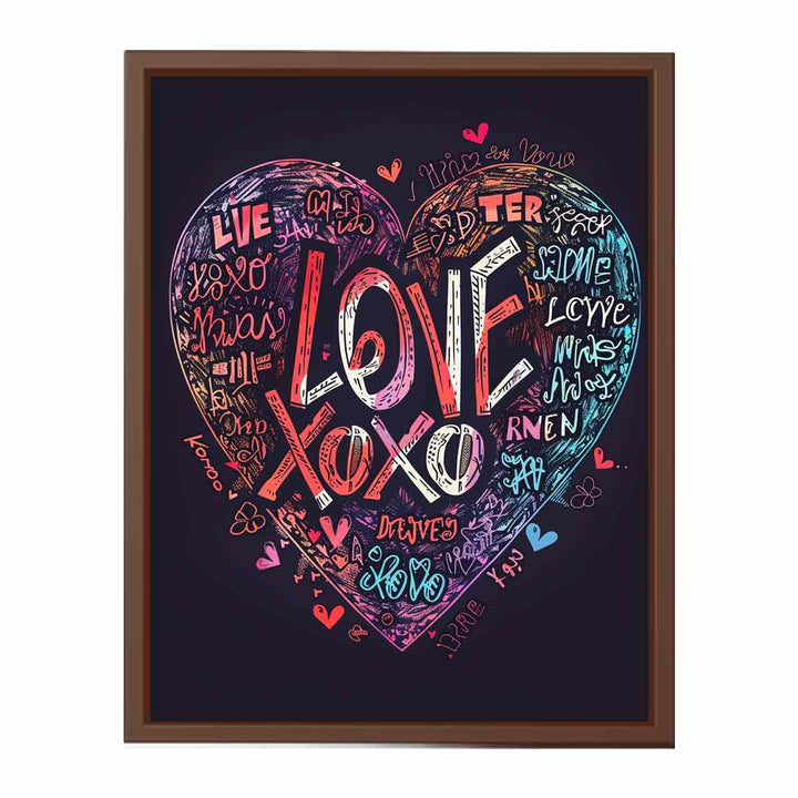 Love Xoxo   Poster