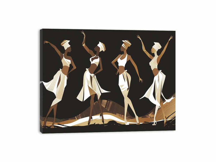 Group Dance  Canvas Print