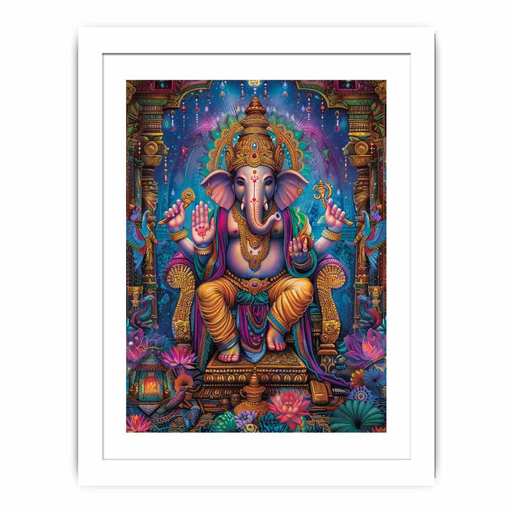 Ganesha  Streched canvas