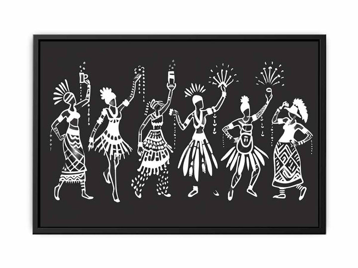 Dance in Africa   Painting