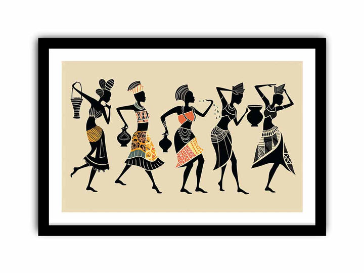 Dance in Africa   Art Print