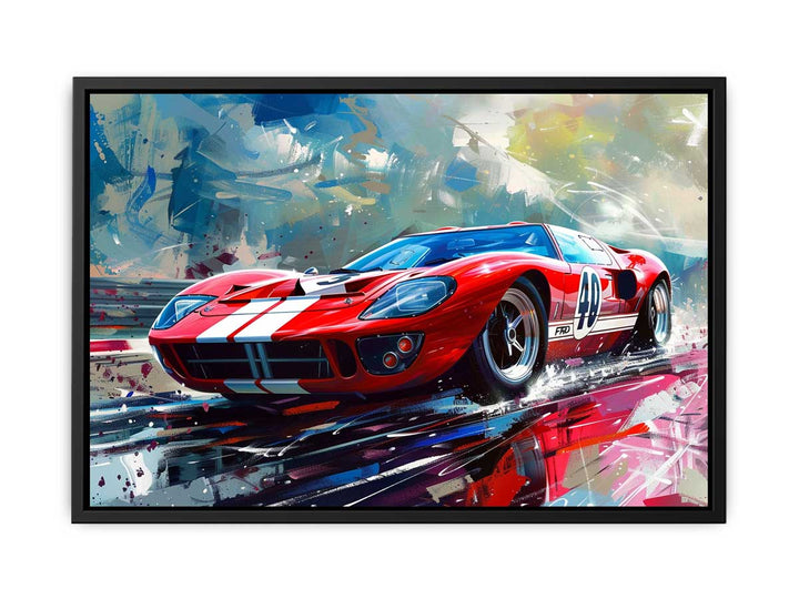 Ford GT 40 2006 Painting canvas Print