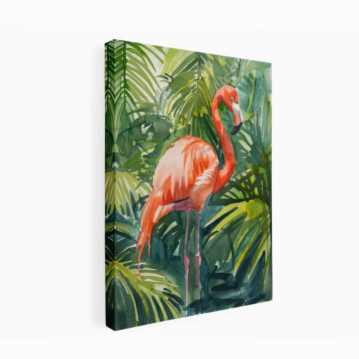 Flamingo canvas Print