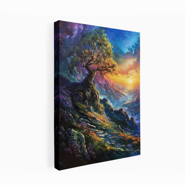 Up Tree  canvas Print