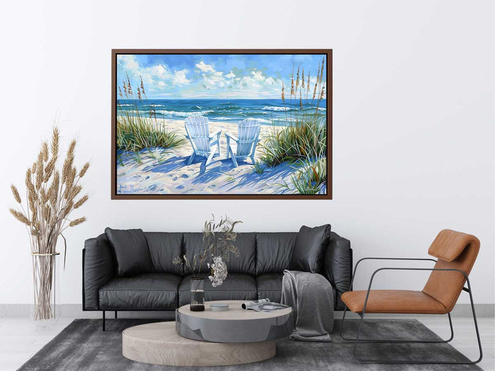 Serene Beach Art Print