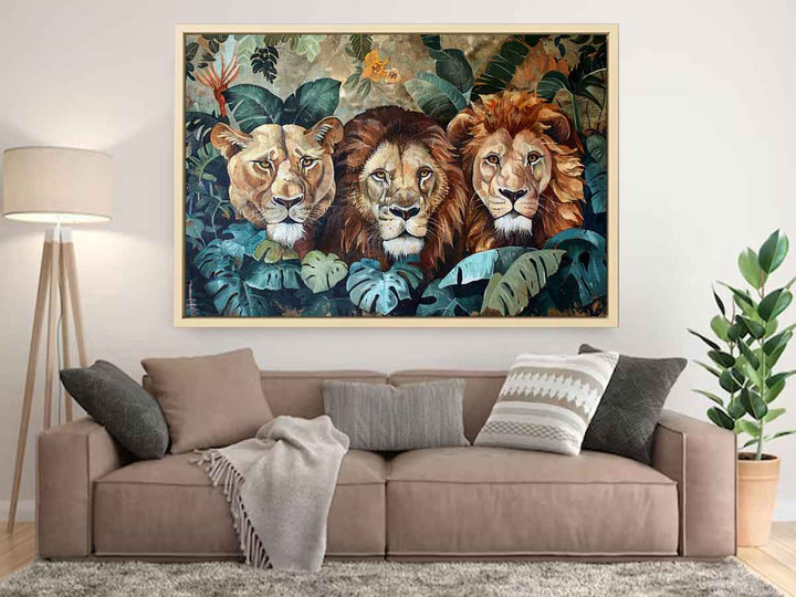 Animals Harmony Art Print