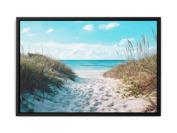 To Oceean canvas Print