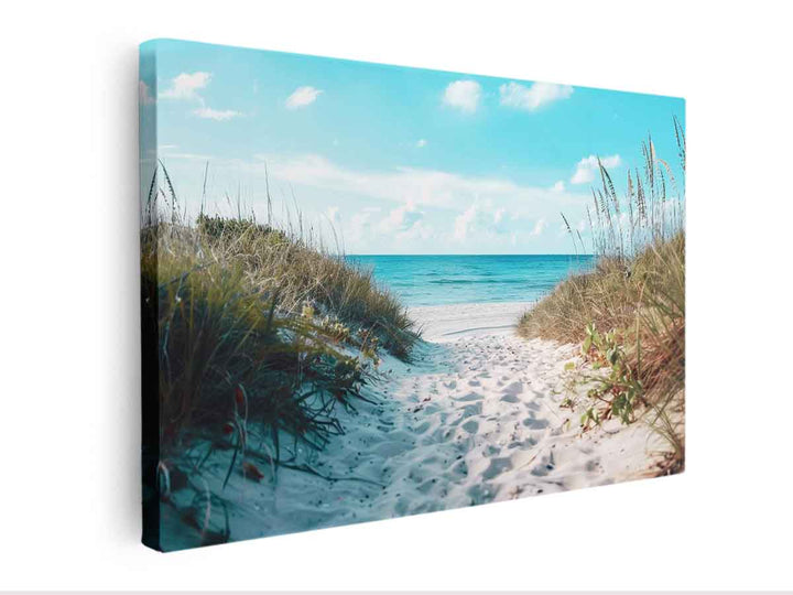 To Oceean canvas Print