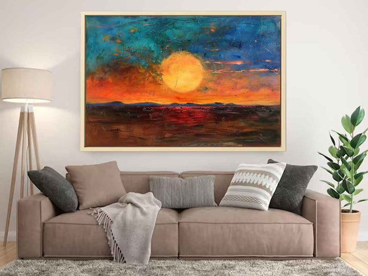 Desert Sunset Art Print