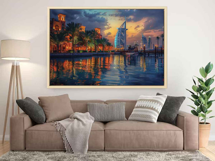 Dubai Painting Art Print