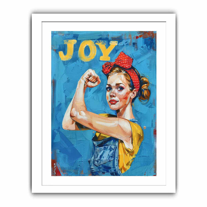 Joy Painintg  framed Print