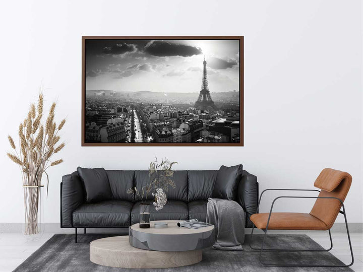 Paris  Black & White Art Print