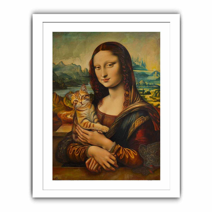 Mona Lisa Streched canvas