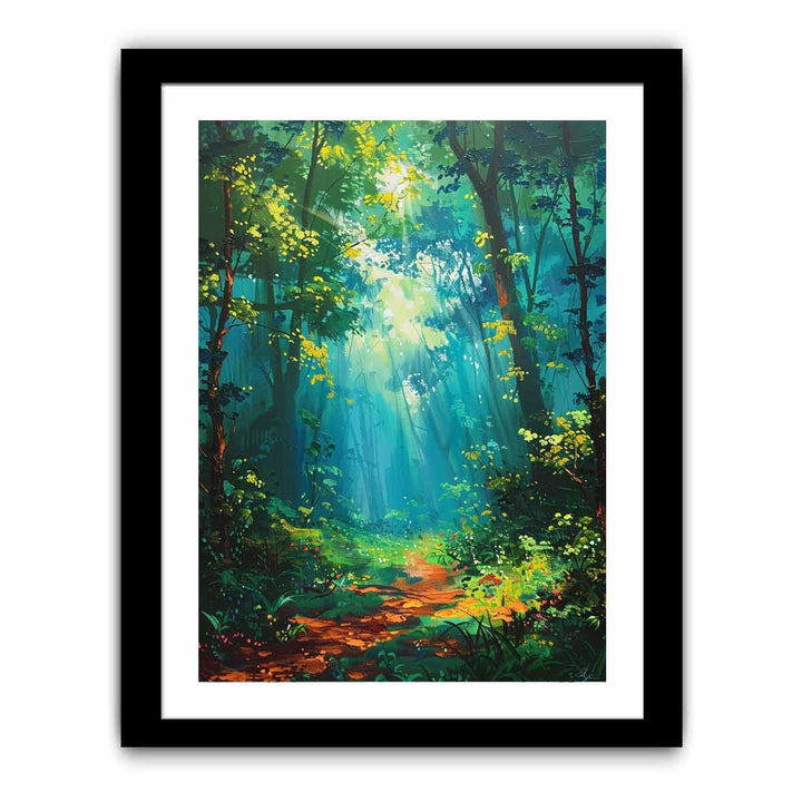 Forest Trees  Art Print