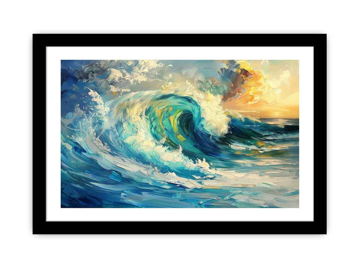 Waves   Art Print