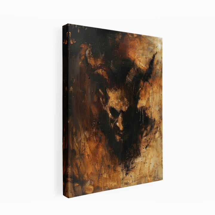 Demon Art Canvas Print