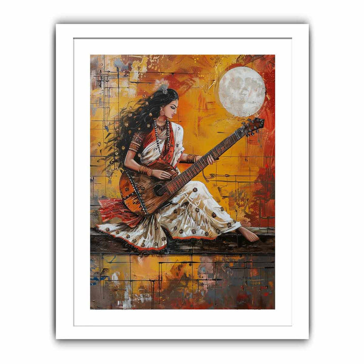 Veena Streched canvas