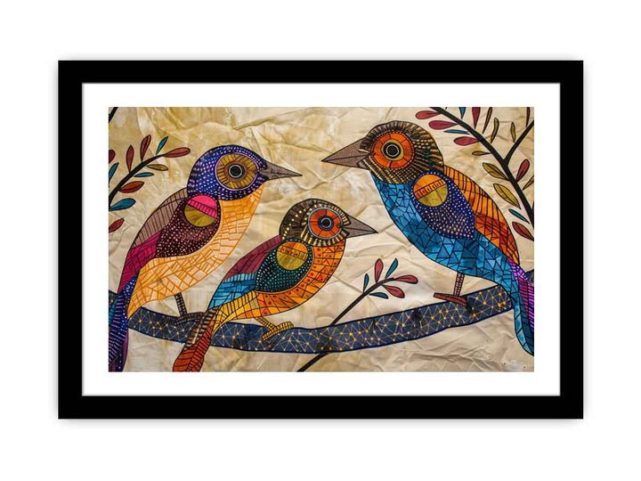 Three Birds  Art  Art Print