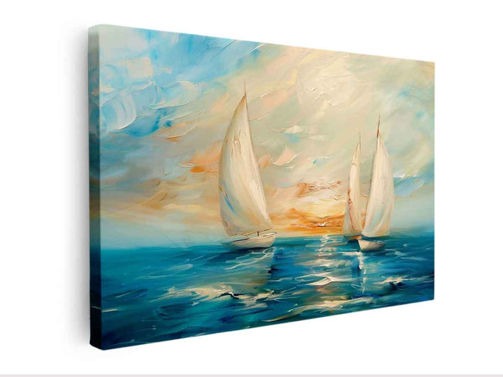 Sailing Canvas Print